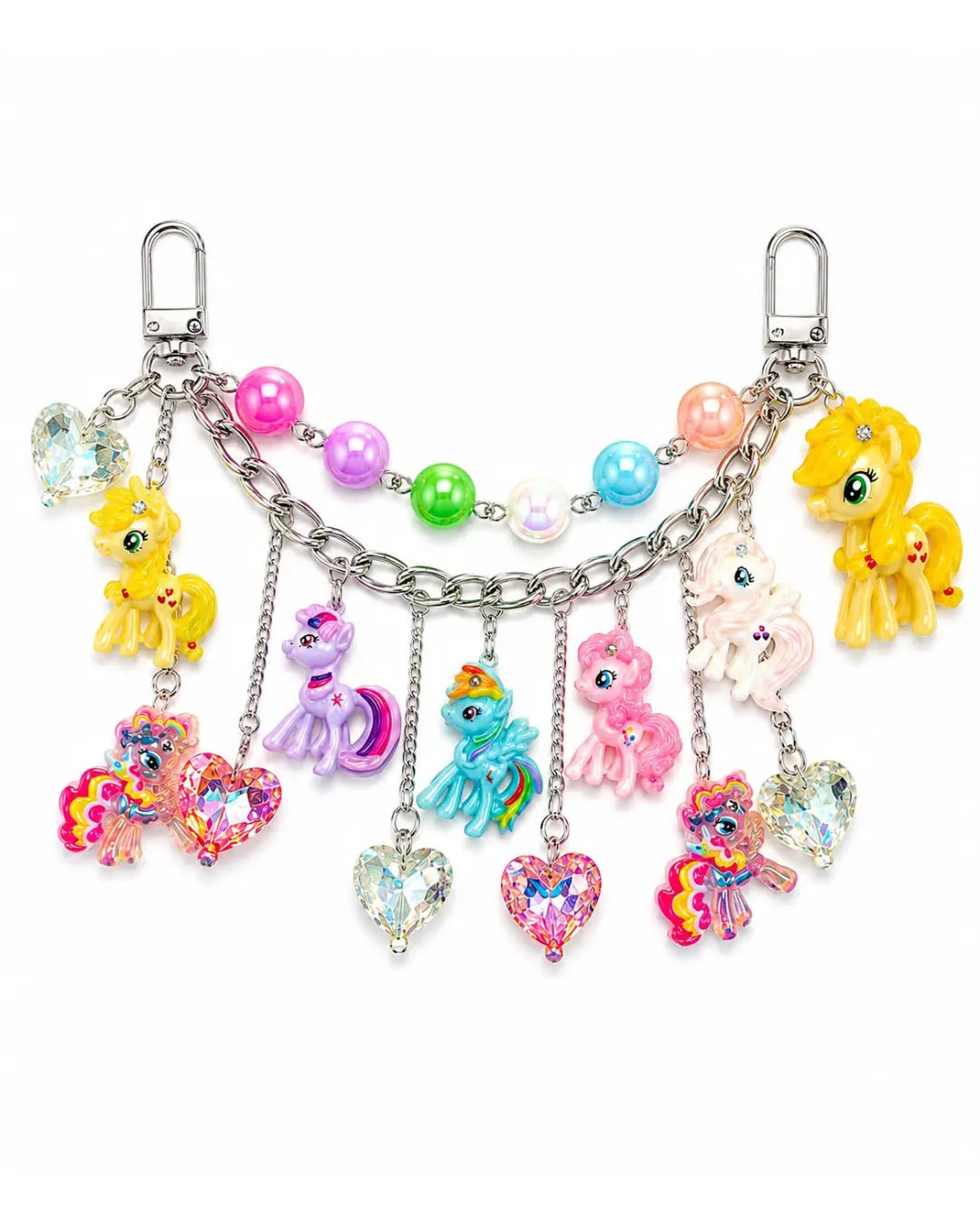 Pastel pony charmz